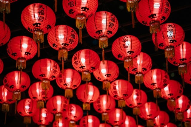 Tradizioni cinesi: immagini di lanterne rosse